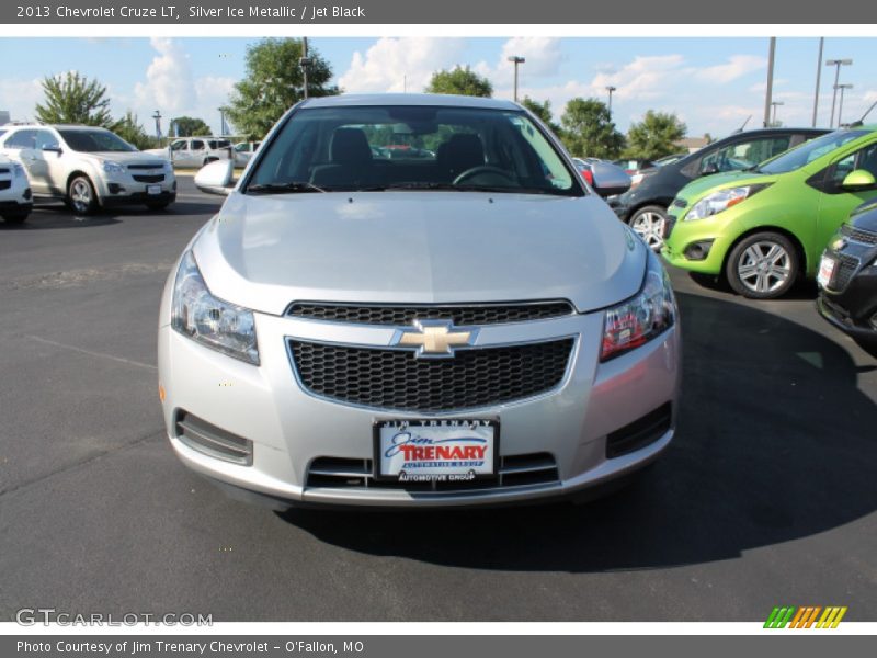 Silver Ice Metallic / Jet Black 2013 Chevrolet Cruze LT