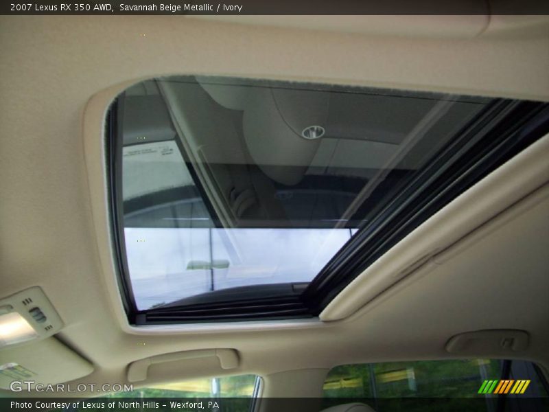 Savannah Beige Metallic / Ivory 2007 Lexus RX 350 AWD