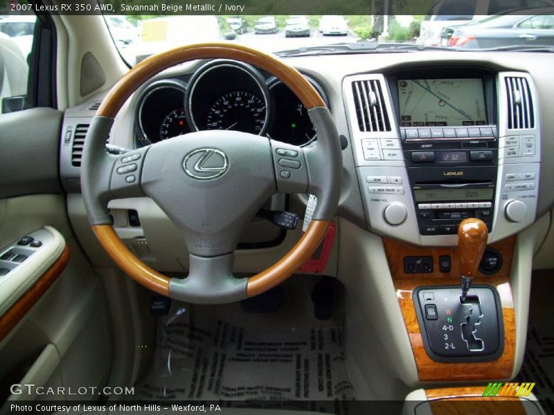 Savannah Beige Metallic / Ivory 2007 Lexus RX 350 AWD