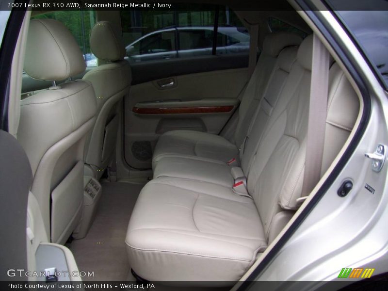 Savannah Beige Metallic / Ivory 2007 Lexus RX 350 AWD