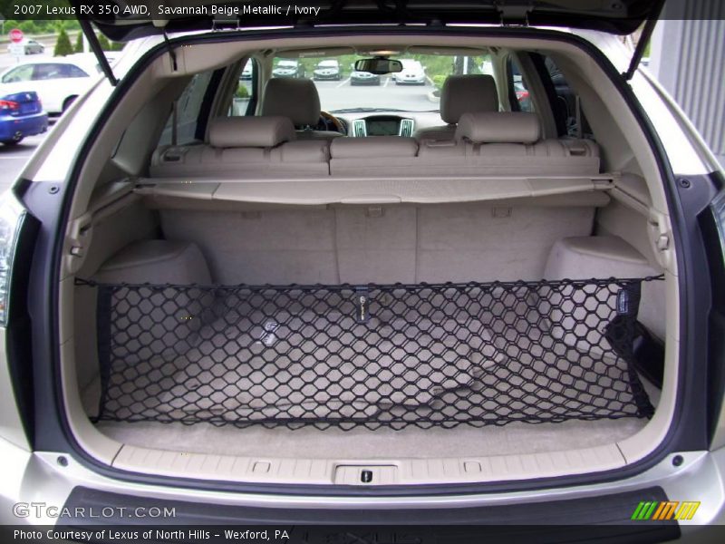 Savannah Beige Metallic / Ivory 2007 Lexus RX 350 AWD