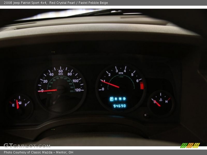  2008 Patriot Sport 4x4 Sport 4x4 Gauges