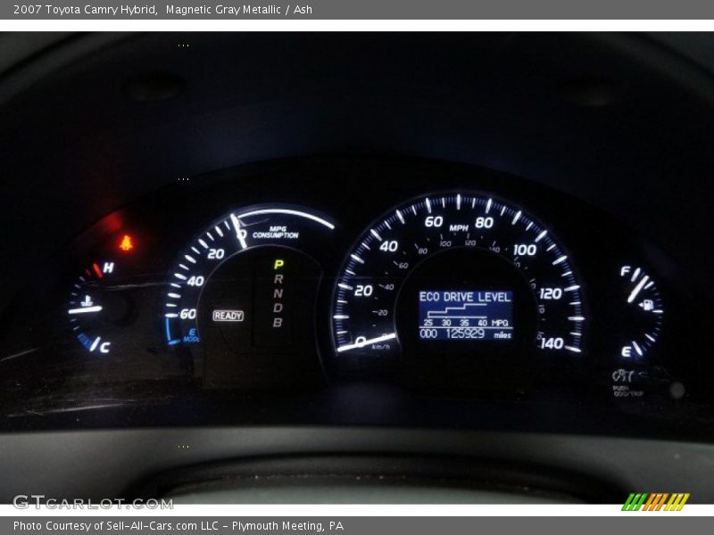 Magnetic Gray Metallic / Ash 2007 Toyota Camry Hybrid