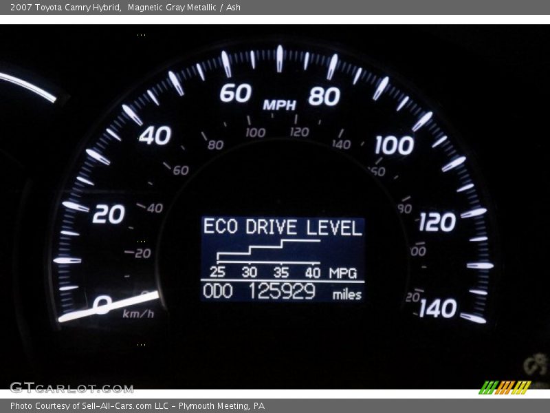 Magnetic Gray Metallic / Ash 2007 Toyota Camry Hybrid