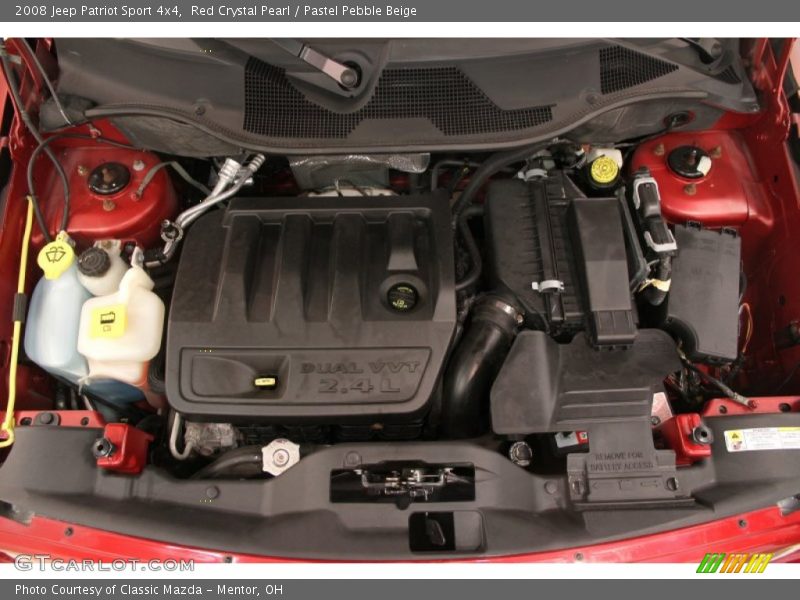  2008 Patriot Sport 4x4 Engine - 2.4 Liter DOHC 16-Valve Dual VVT 4 Cylinder