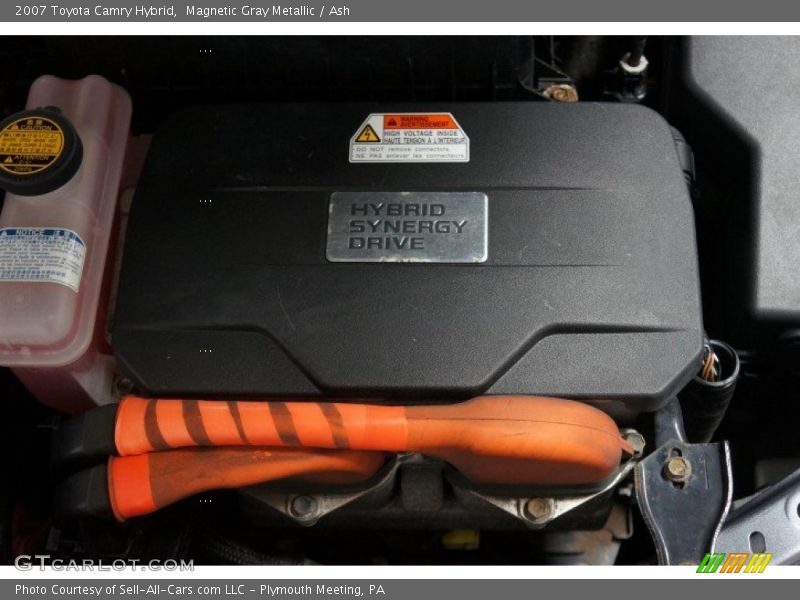 Magnetic Gray Metallic / Ash 2007 Toyota Camry Hybrid