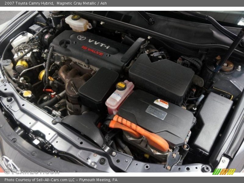 Magnetic Gray Metallic / Ash 2007 Toyota Camry Hybrid