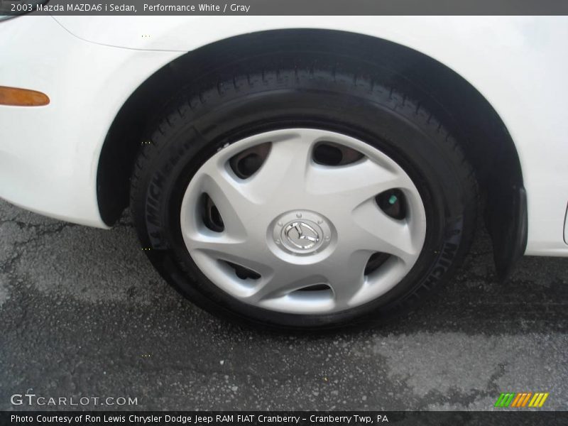 Performance White / Gray 2003 Mazda MAZDA6 i Sedan