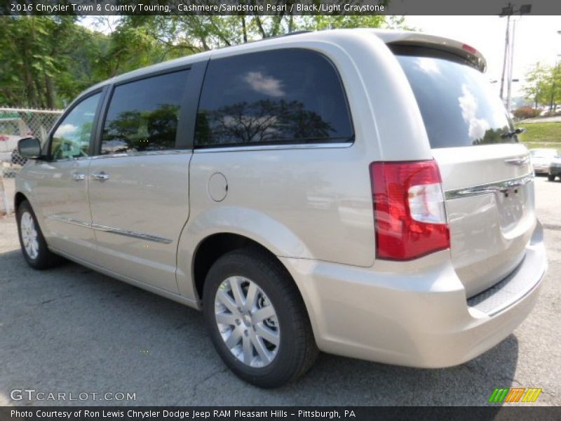 Cashmere/Sandstone Pearl / Black/Light Graystone 2016 Chrysler Town & Country Touring