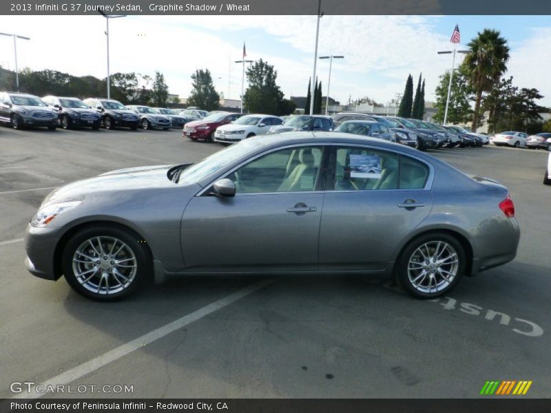Graphite Shadow / Wheat 2013 Infiniti G 37 Journey Sedan