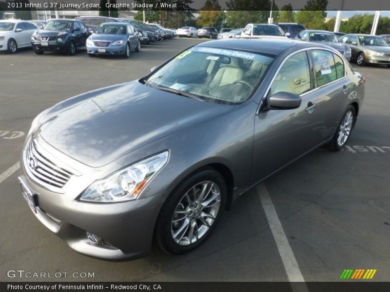 Graphite Shadow / Wheat 2013 Infiniti G 37 Journey Sedan