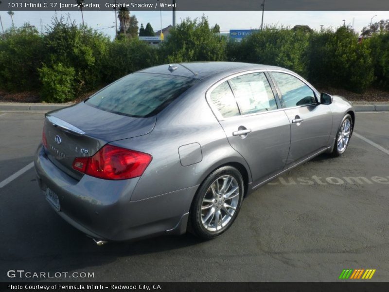 Graphite Shadow / Wheat 2013 Infiniti G 37 Journey Sedan
