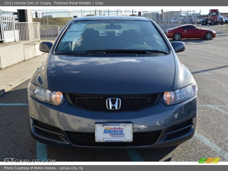 Polished Metal Metallic / Gray 2011 Honda Civic LX Coupe