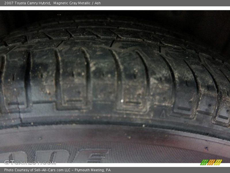 Magnetic Gray Metallic / Ash 2007 Toyota Camry Hybrid