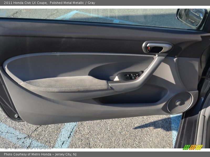 Polished Metal Metallic / Gray 2011 Honda Civic LX Coupe
