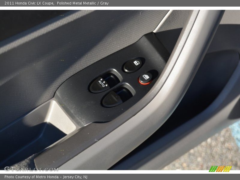 Polished Metal Metallic / Gray 2011 Honda Civic LX Coupe