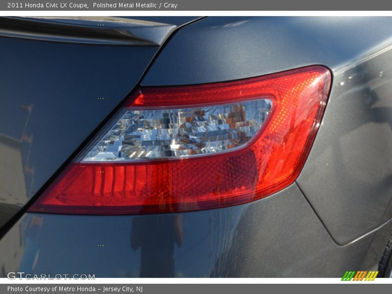 Polished Metal Metallic / Gray 2011 Honda Civic LX Coupe