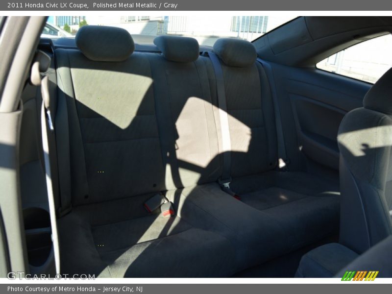 Polished Metal Metallic / Gray 2011 Honda Civic LX Coupe
