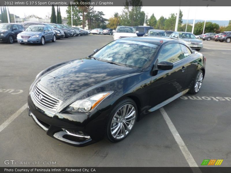 Front 3/4 View of 2012 G 37 S Sport Convertible