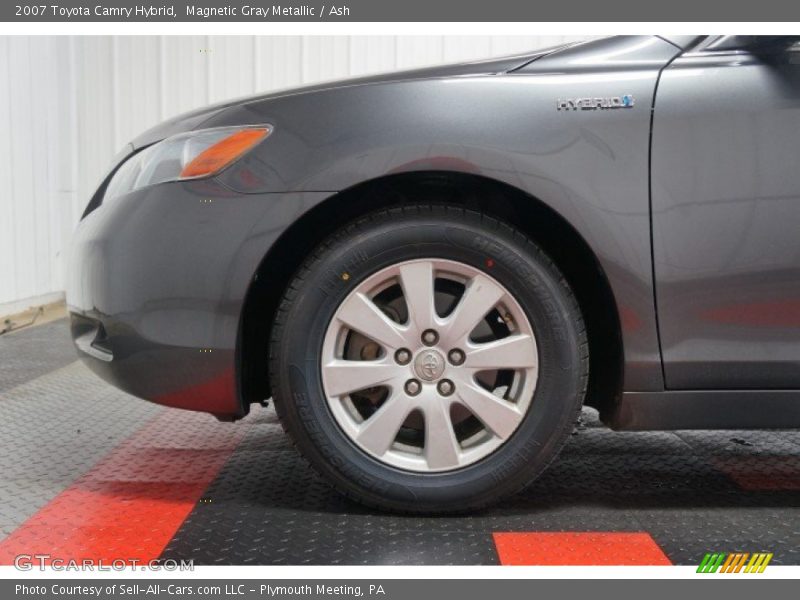 Magnetic Gray Metallic / Ash 2007 Toyota Camry Hybrid