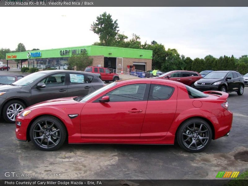 Velocity Red Mica / Black 2009 Mazda RX-8 R3