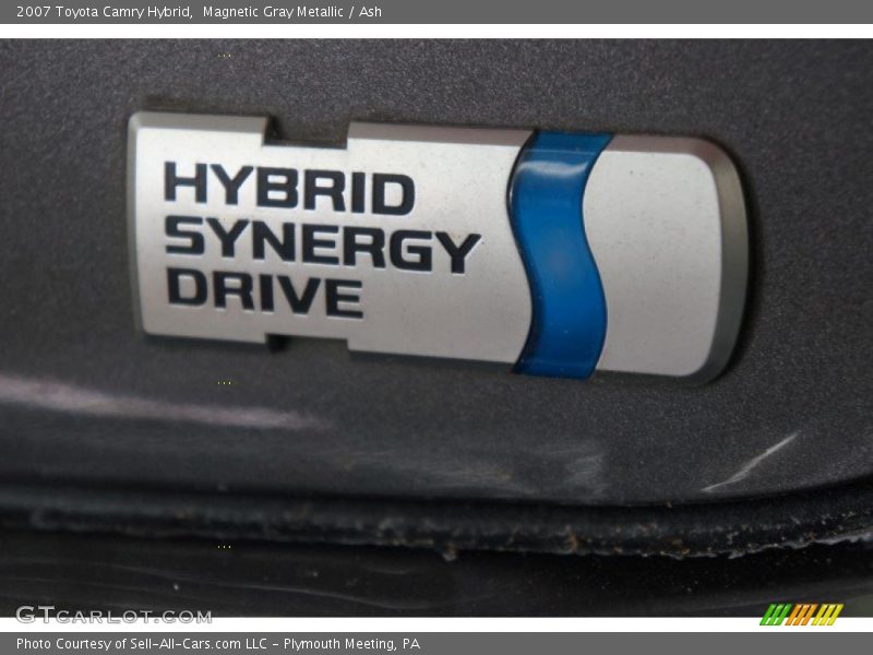Magnetic Gray Metallic / Ash 2007 Toyota Camry Hybrid