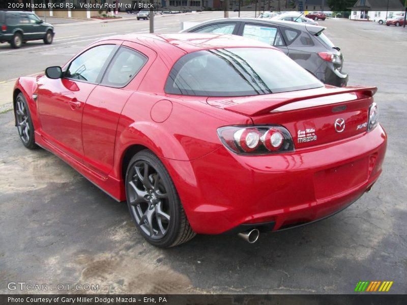 Velocity Red Mica / Black 2009 Mazda RX-8 R3