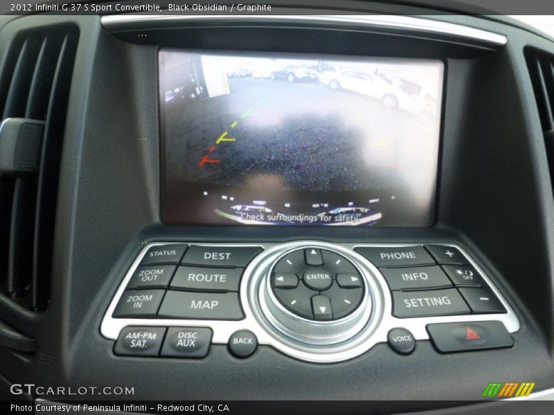 Black Obsidian / Graphite 2012 Infiniti G 37 S Sport Convertible