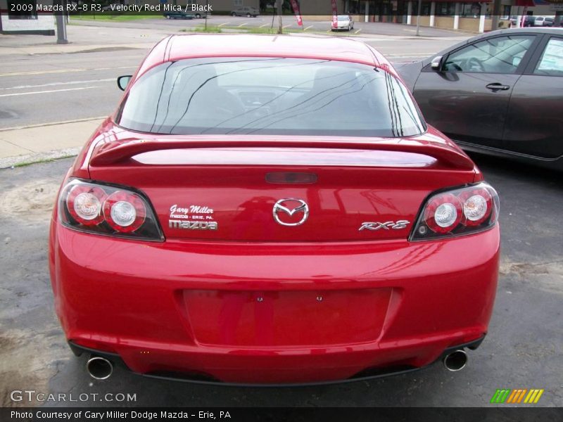 Velocity Red Mica / Black 2009 Mazda RX-8 R3