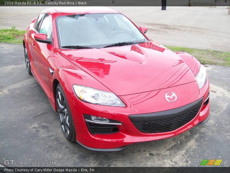 Velocity Red Mica / Black 2009 Mazda RX-8 R3