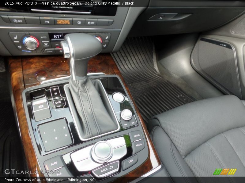 Oolong Gray Metallic / Black 2015 Audi A6 3.0T Prestige quattro Sedan