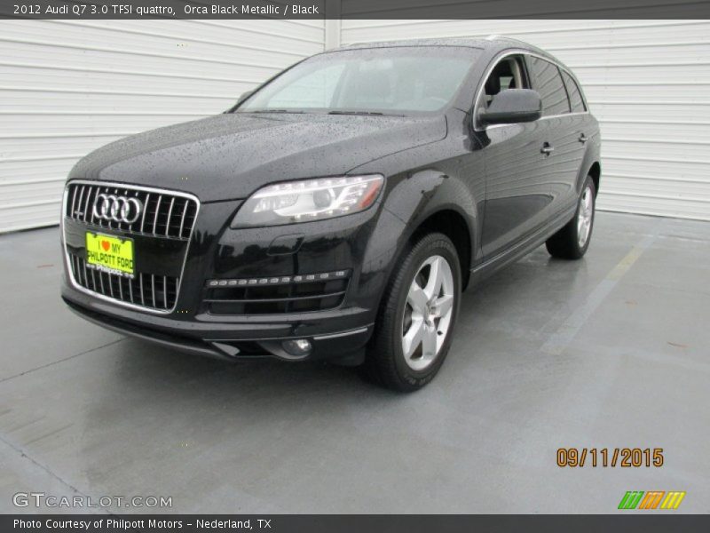 Orca Black Metallic / Black 2012 Audi Q7 3.0 TFSI quattro