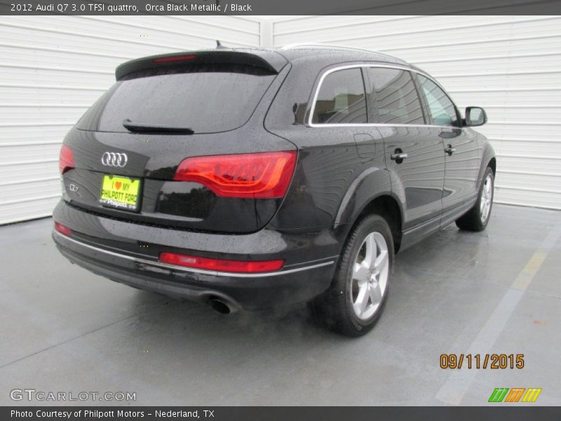 Orca Black Metallic / Black 2012 Audi Q7 3.0 TFSI quattro