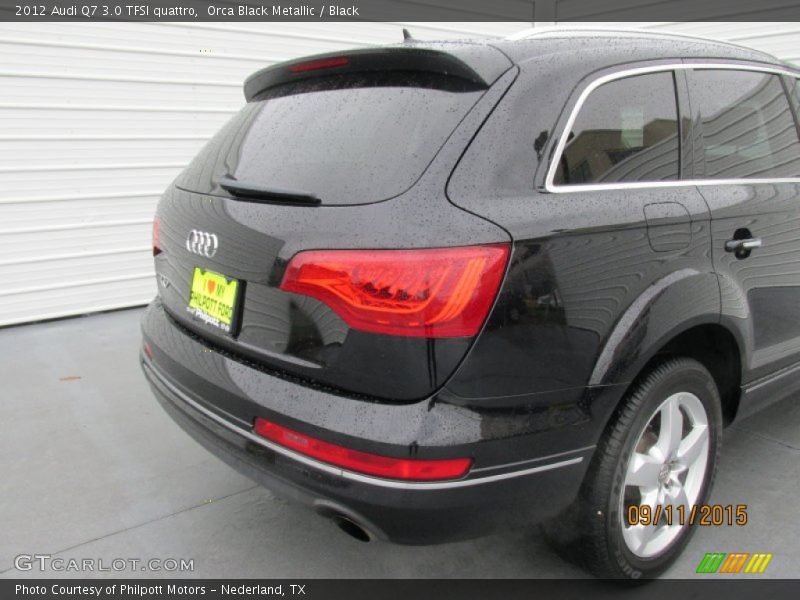 Orca Black Metallic / Black 2012 Audi Q7 3.0 TFSI quattro