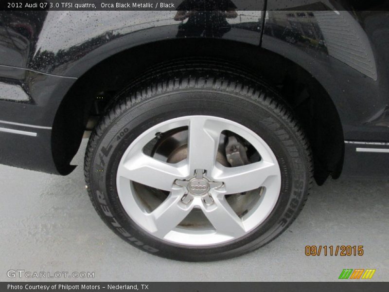 Orca Black Metallic / Black 2012 Audi Q7 3.0 TFSI quattro