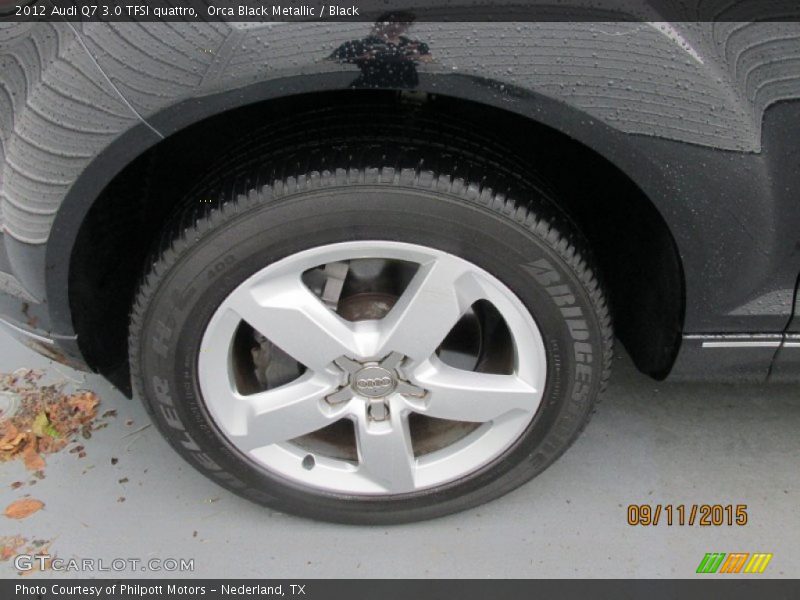 Orca Black Metallic / Black 2012 Audi Q7 3.0 TFSI quattro