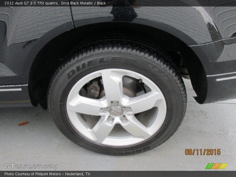 Orca Black Metallic / Black 2012 Audi Q7 3.0 TFSI quattro