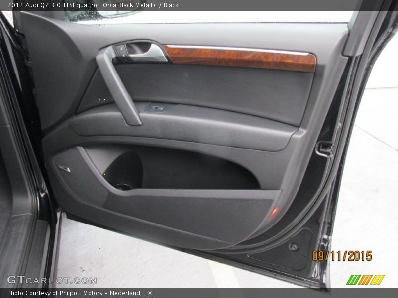 Orca Black Metallic / Black 2012 Audi Q7 3.0 TFSI quattro