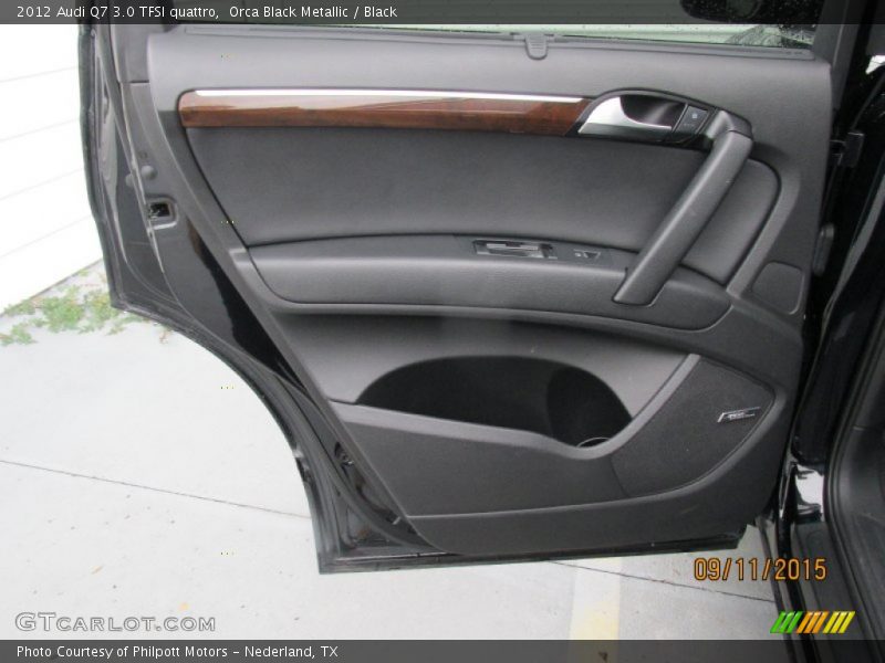 Orca Black Metallic / Black 2012 Audi Q7 3.0 TFSI quattro