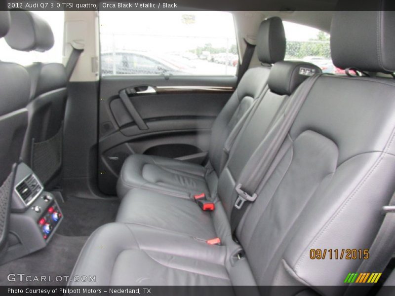 Orca Black Metallic / Black 2012 Audi Q7 3.0 TFSI quattro