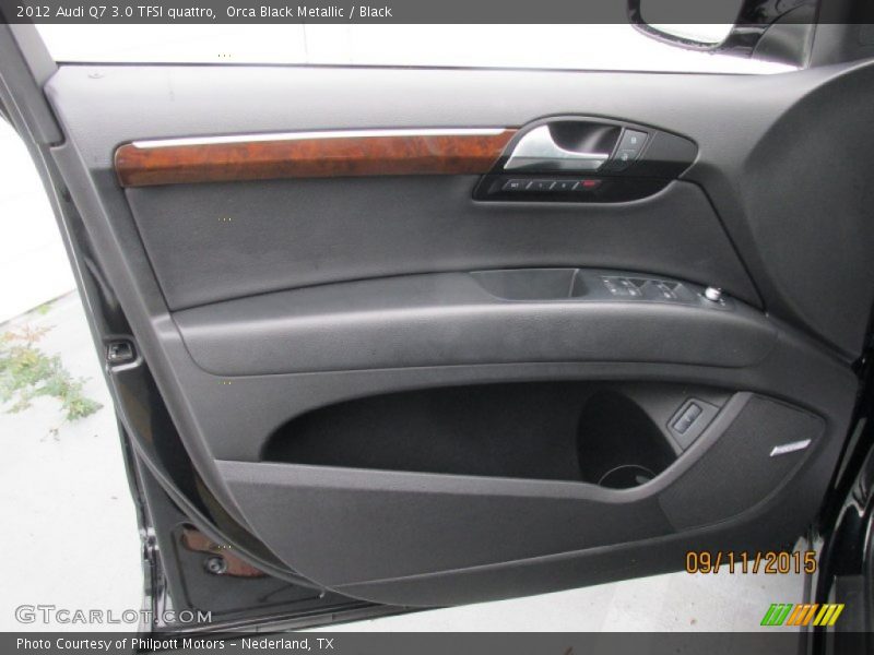 Orca Black Metallic / Black 2012 Audi Q7 3.0 TFSI quattro