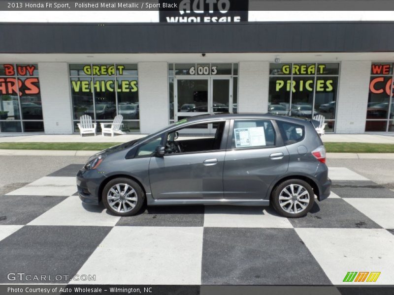 Polished Metal Metallic / Sport Black 2013 Honda Fit Sport