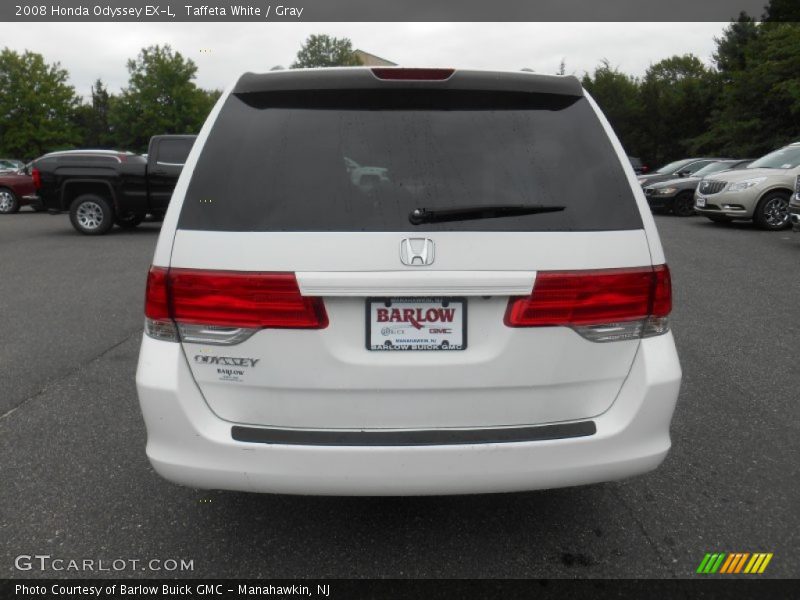 Taffeta White / Gray 2008 Honda Odyssey EX-L
