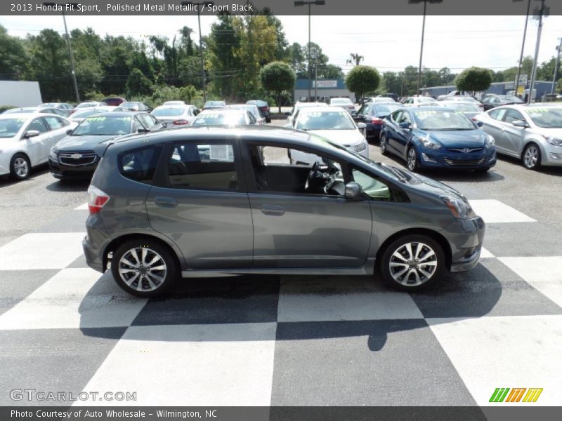 Polished Metal Metallic / Sport Black 2013 Honda Fit Sport