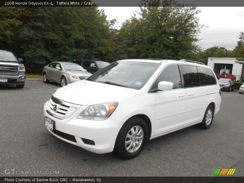 Taffeta White / Gray 2008 Honda Odyssey EX-L