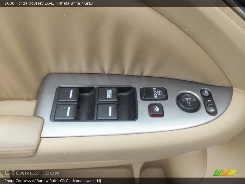 Taffeta White / Gray 2008 Honda Odyssey EX-L