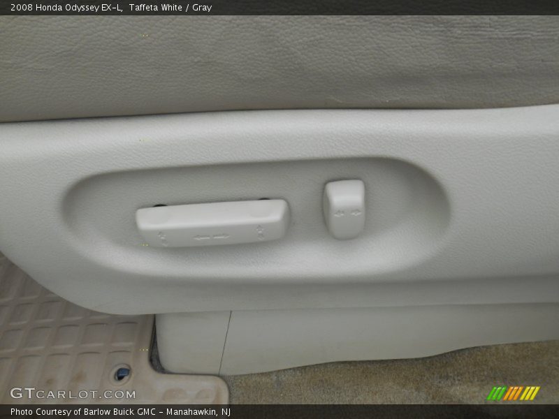 Taffeta White / Gray 2008 Honda Odyssey EX-L