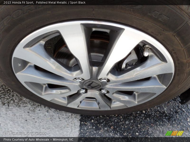 Polished Metal Metallic / Sport Black 2013 Honda Fit Sport