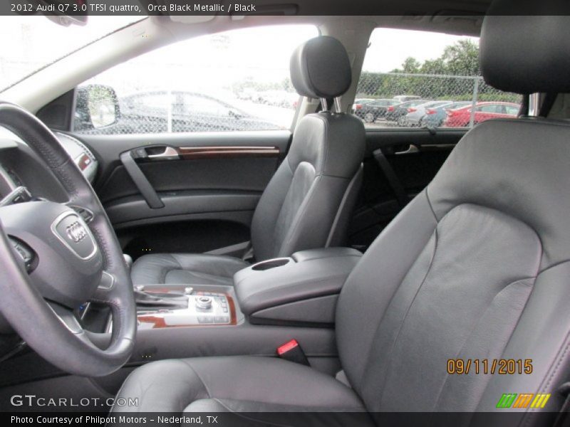 Orca Black Metallic / Black 2012 Audi Q7 3.0 TFSI quattro