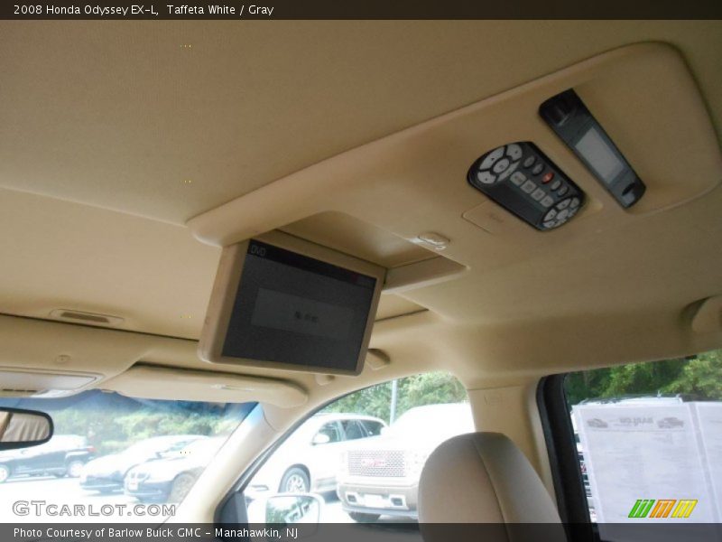 Taffeta White / Gray 2008 Honda Odyssey EX-L